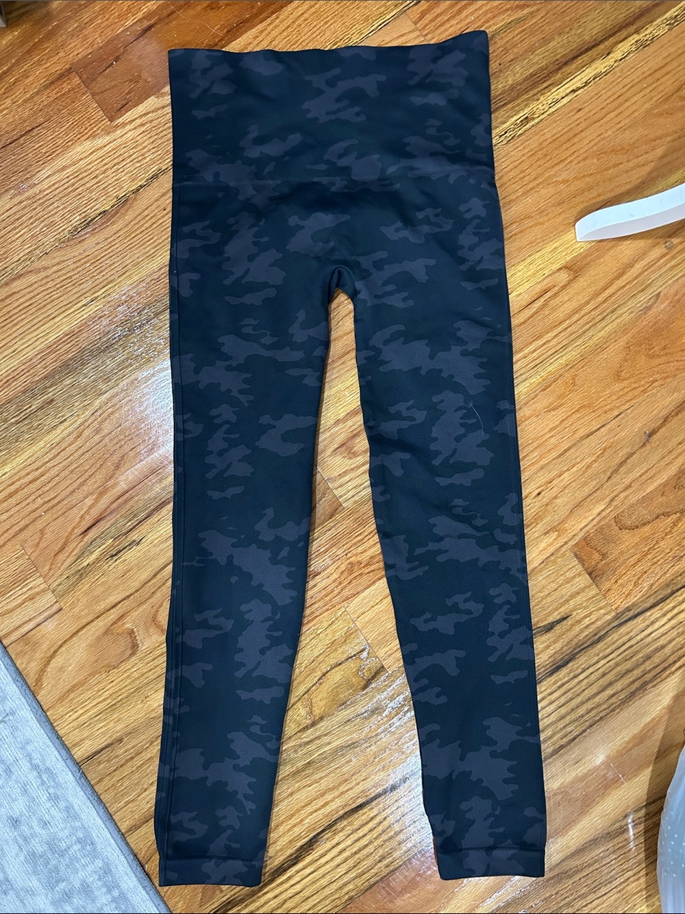 SPANX Black Camo High-Waist Kids Leggings